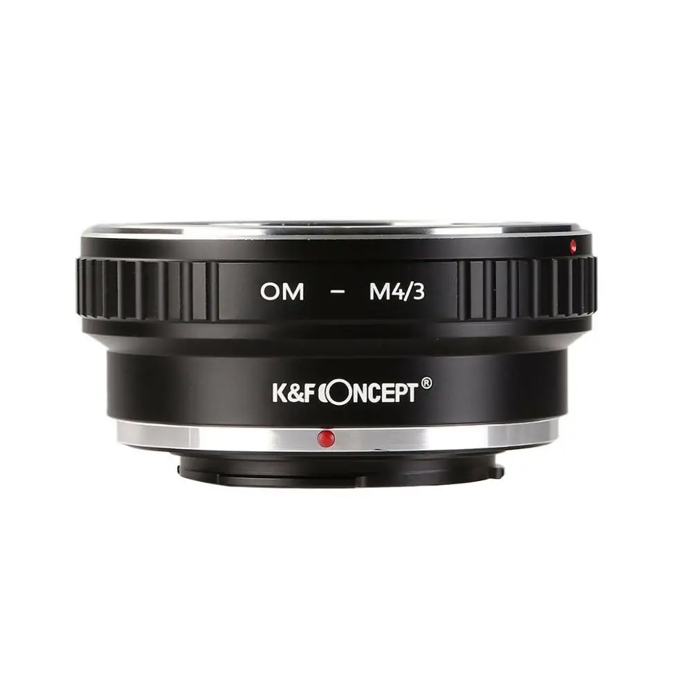 Адаптер K& F для крепления объектива OM к корпусу камеры Micro 4/3 для Olympus Panasonnic G1/G2/GF1 M43 E-P1/E-P2/E-PL1