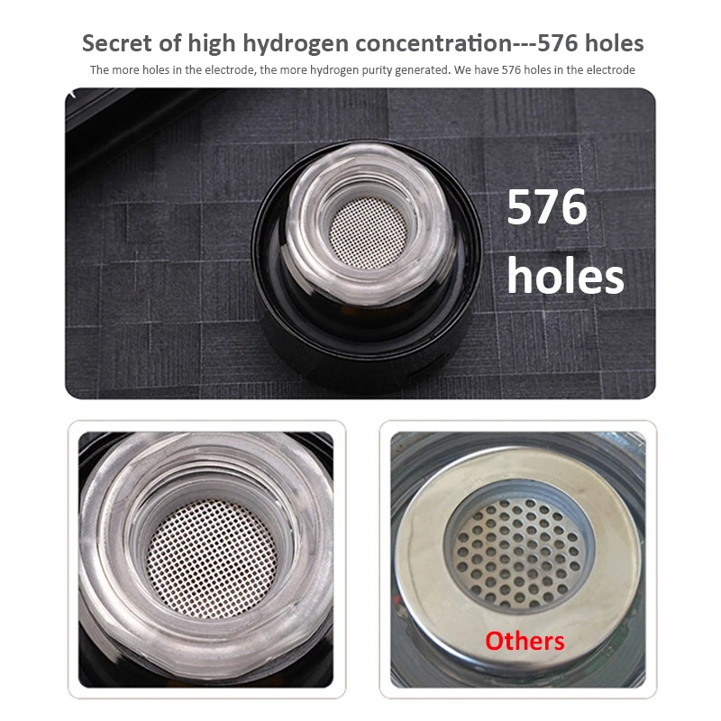 Новый портативный генератор водородной воды SPE Электролизный ионизатор