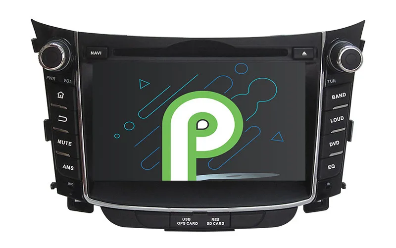 Belsee Android 9.0 PX5 Ram 4+64GB Car GPS Navigation Multimedia Player Radio DVD for Hyundai i30 2011 2012 2013