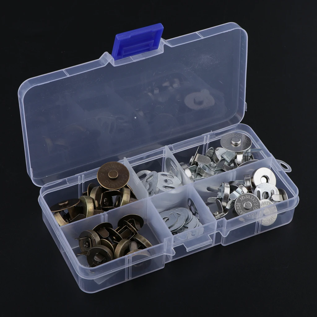 20 наборов магнитных пуговиц для шитья вязание сумок кожаных сумок|Пуговицы| |