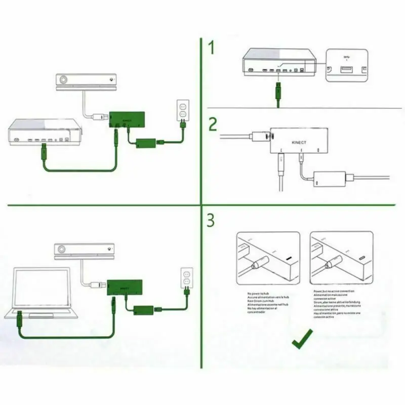 New Kinect 2.0 Adapter For Xbox One XBOX ONE X Adaptor EU/US Plug PC 3.0 Power Supply S | Электроника