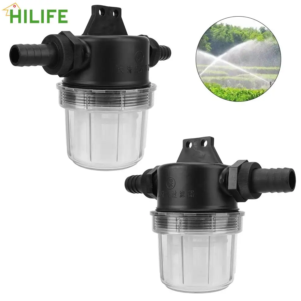 

Garden Irrigation System Plastic Impurity Prefilter Garden Watering Filter Aquaculture Water Pipe Filter 50 Mesh 20mm 25mm