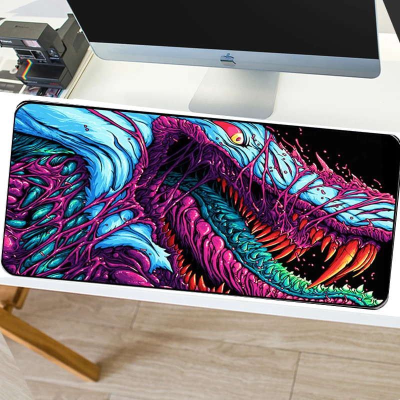 Коврик для игровой мыши SOVAWIN 900x400 мм XL с фиксирующим краем нескользящий
