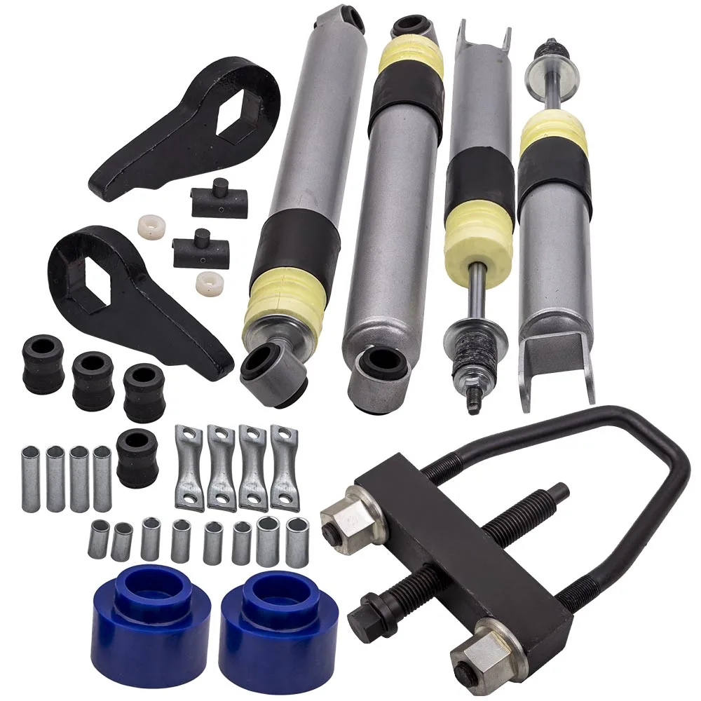 

Набор для подъема уровня для GMC Yukon Suburban 1500, 6 наконечников, 2000-2006, 3 дюйма, передний, 2 дюйма, задний