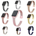 Ремешок для Apple Watch band 44 мм 40 мм, металлический браслет из нержавеющей стали для Apple watch 6 5 4 3 SE, iWatch band 42 мм 38 мм