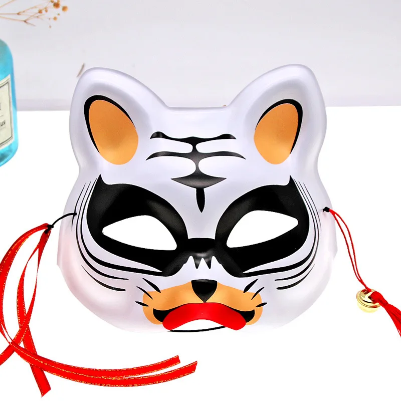 2022 новые тигровые Маски Аниме косплей мультфильм тигр полулицевая маска