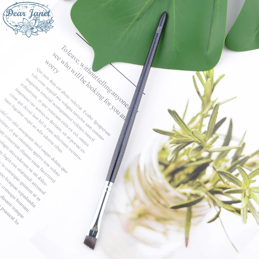 1 шт. 046 Угловые кисти для макияжа бровей Макияж синтетические волосы деревянная