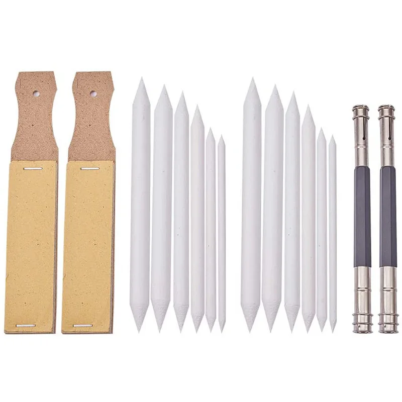 1 2 шт. белых пней и торцов точилка для наждачной бумаги 2x инструмент наращивания