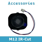 Держатель объектива IRC IR-Cut 5MP 112 дюйма CCTV IR-CUT M12 для AHD IP-камеры с двойным фильтром 650nm IRCUT Крепление объектива пластиковая сталь