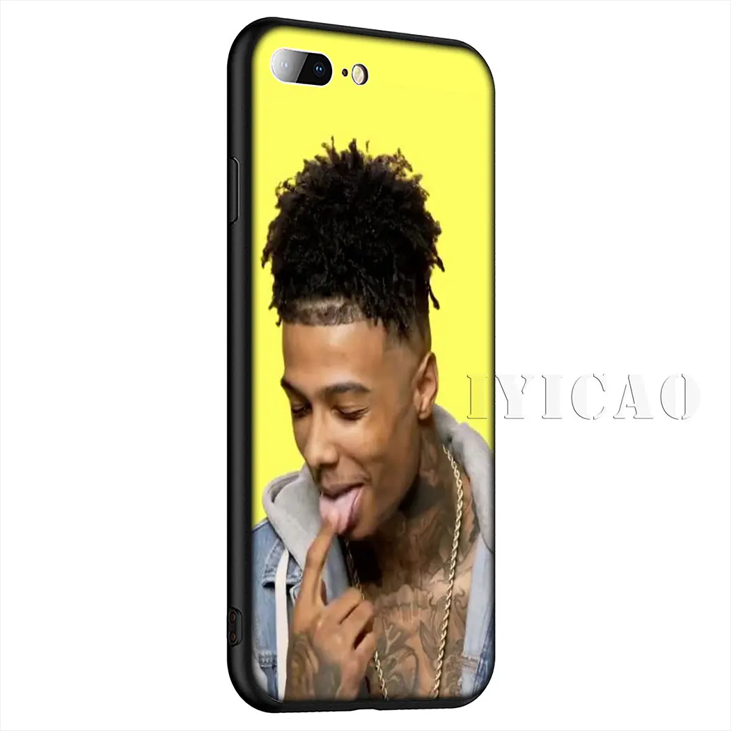 10 Мягкий силиконовый чехол для телефона Blueface Rapper для iPhone 11 Pro Max XR X XS Max 6 6S 7 8 Plus 5 5S SE - Цвет: 10