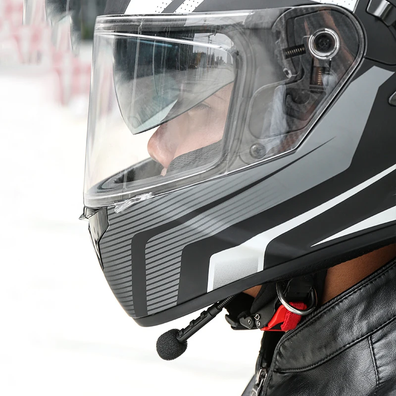 

Motorcycle Bluetooth 5.0 Helmet Wireless hands-free telephone call Kit Stereo Anti-interference Interphone Music Player For BMW