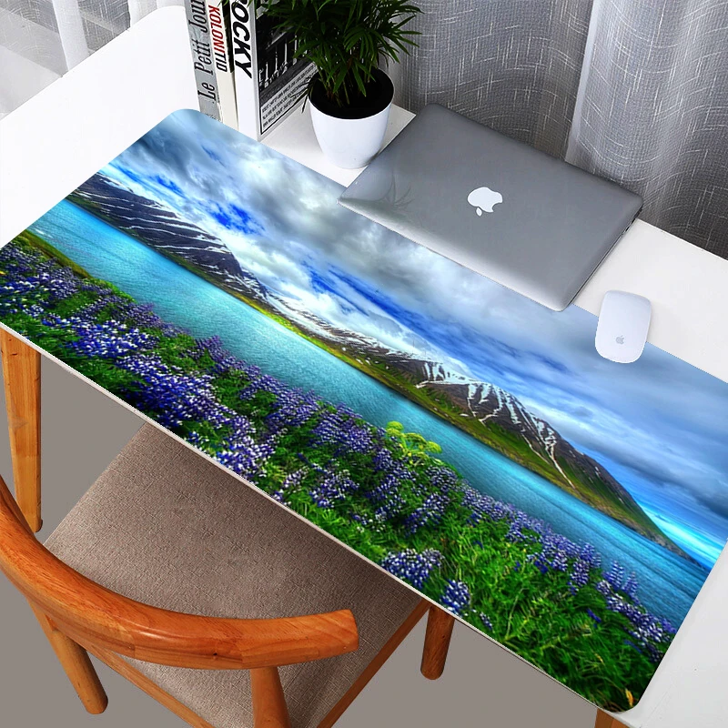 

Mouse Pad HD Landskap Large Size Desk Mat 300x600mm/400x900mm Gaming Mousepad,Non Slip MousePad For Gamer