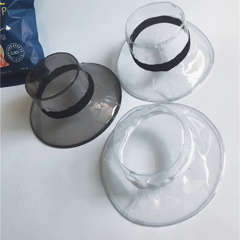 Шляпа Женская непромокаемая из мягкого пластика элегантный головной убор с