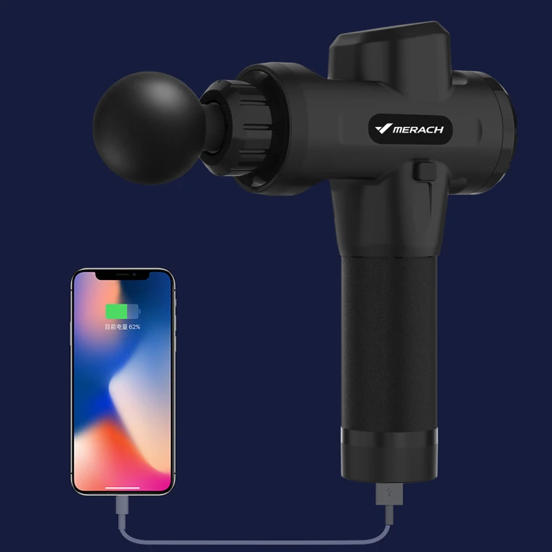 Электрический массажный прибор для мышечной физиотерапии глубокого массажа