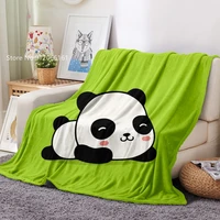 koala panda fleece blanket cartoon animals bedclothes super soft 120x200cm150x200cm throw for baby girls boys sleeping cover