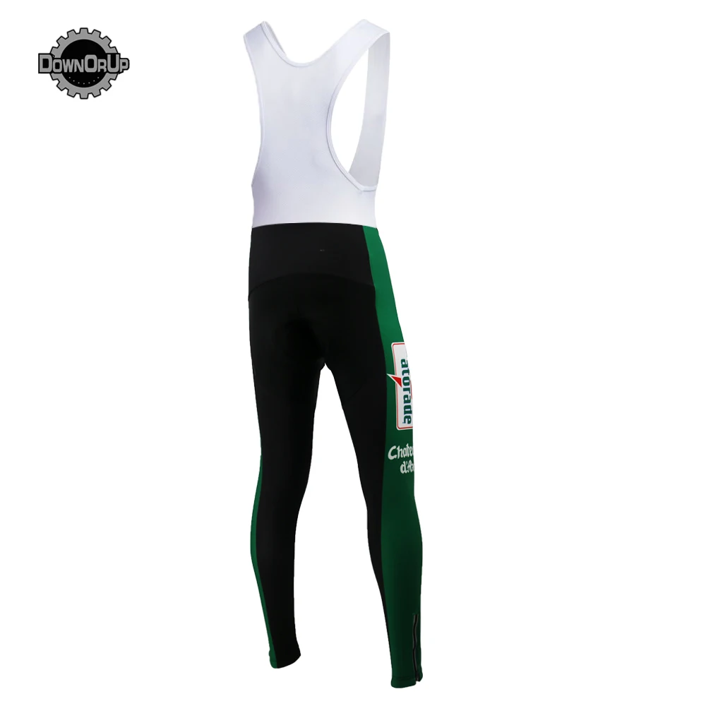 Новинка длинные штаны на лямках для велоспорта зимние шерстяные или