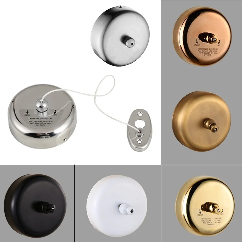 

Clothes Drying Rack Rope Home Storage Stainless Steel Retractable Clotheslines Clothes Dryer Organiser Laundry Hanger