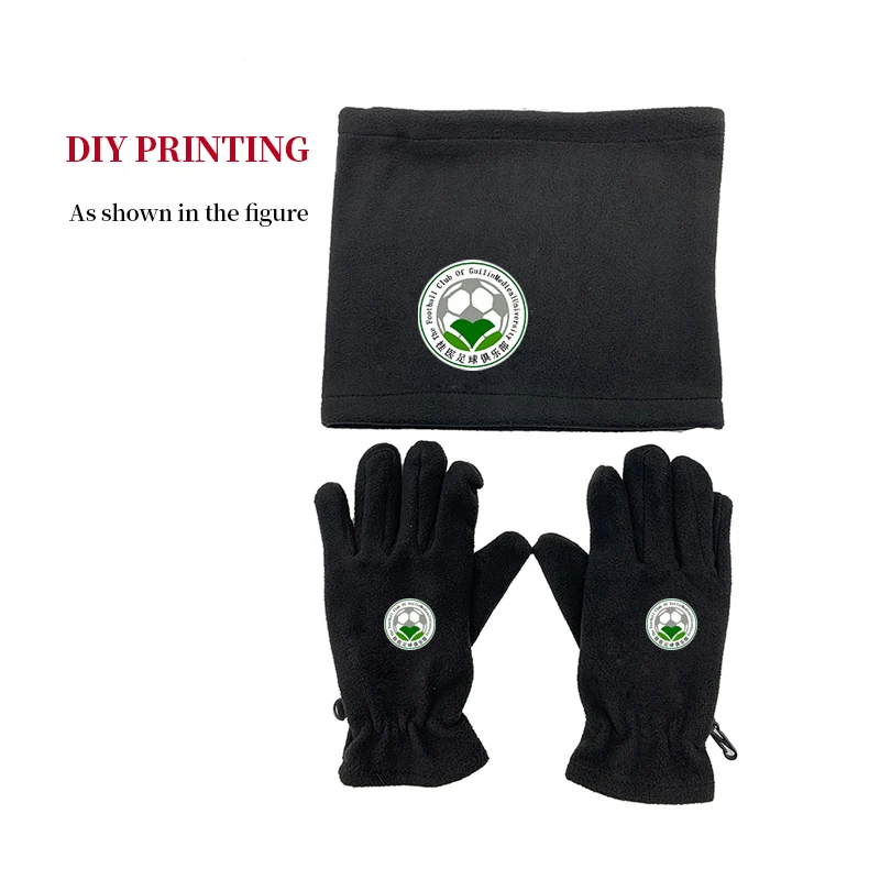 Зимний ветрозащитный шейный платок Футбольная шапка тренировка Уличный спорт