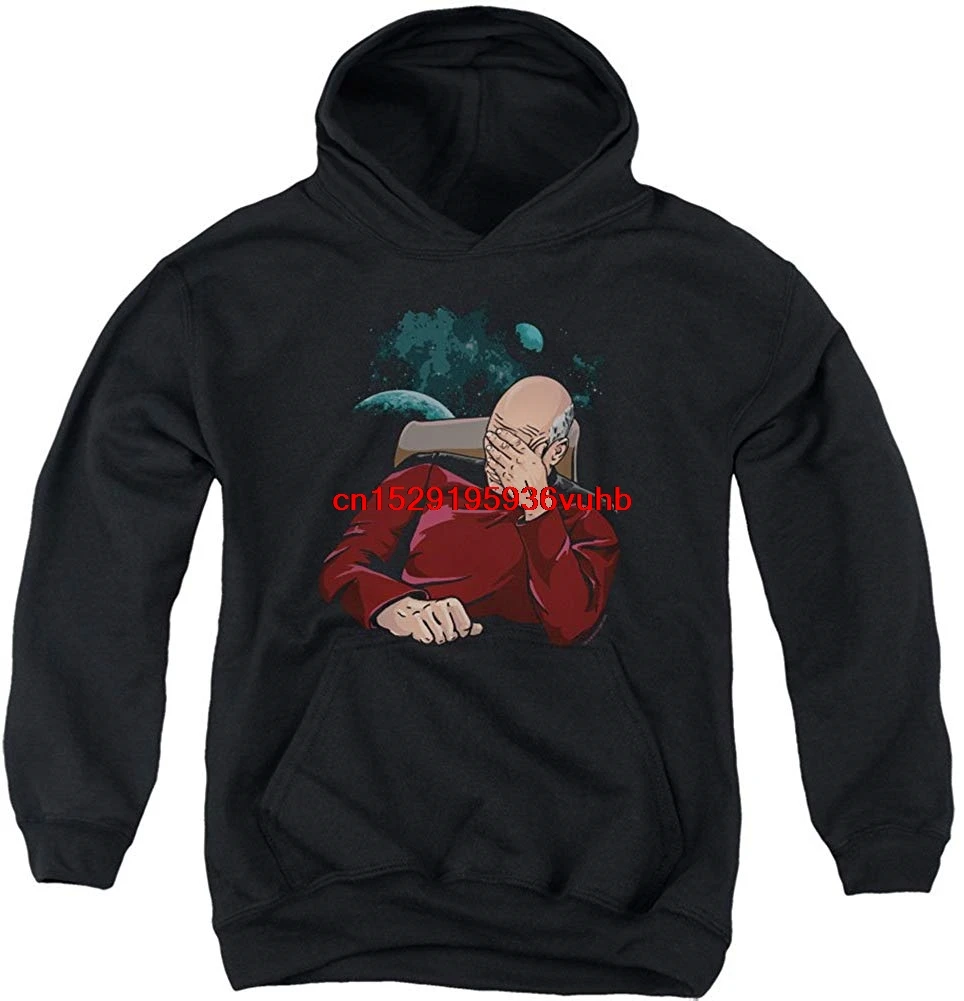 Star Trek Мужская черная толстовка с капюшоном| |