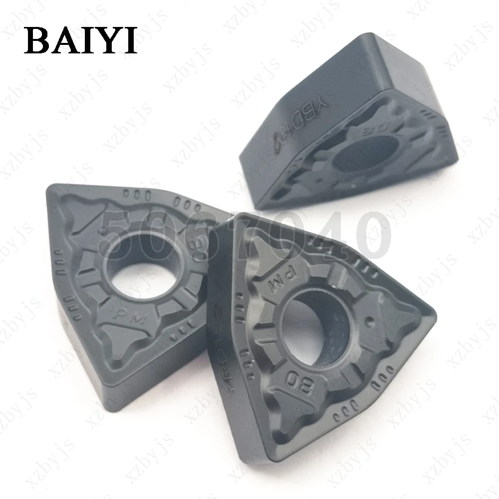 

External Turning Tools WNMG080408-PM YBD152 carbide Inserts lathe cutter turning CNC blade tool WNMG 080408 for cast iron