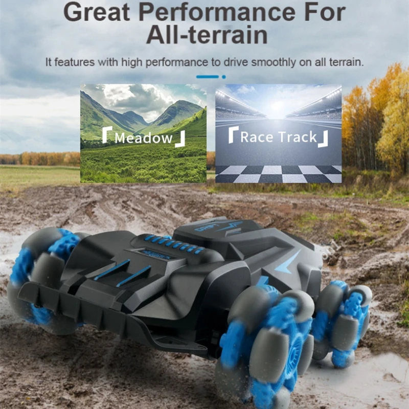 4WD вездеход гоночный RC трюк дрейф автомобиль 2 4G всенаправленный привод 360