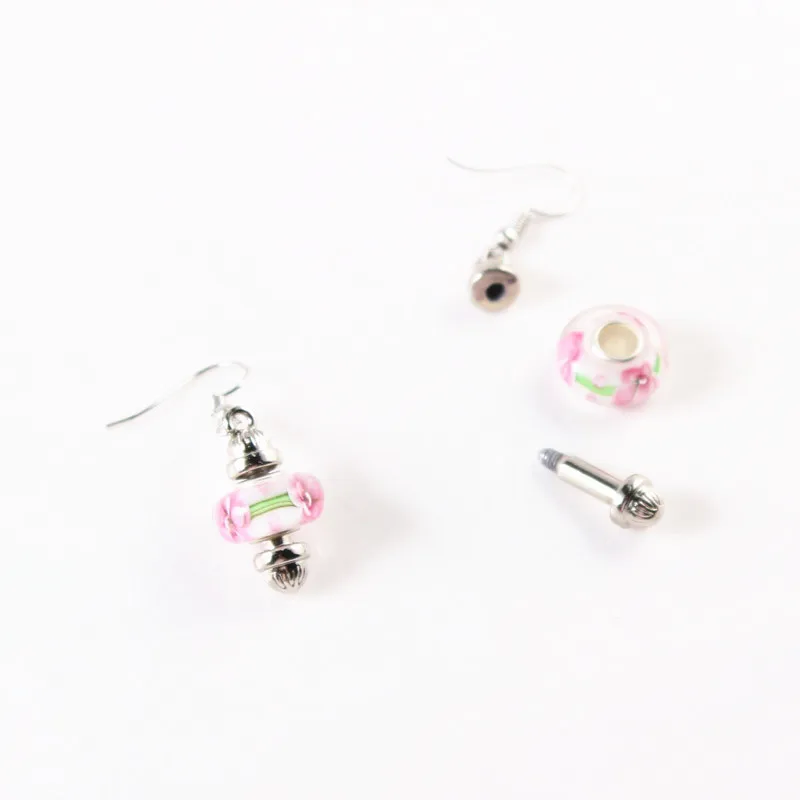 Новый оригинальный цветок бабочка пчела сердце стеклянные бусины