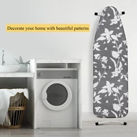cotton ironing board cover large printed ironing board cover protective non slip thick colorful for home cleaner 148x55cm