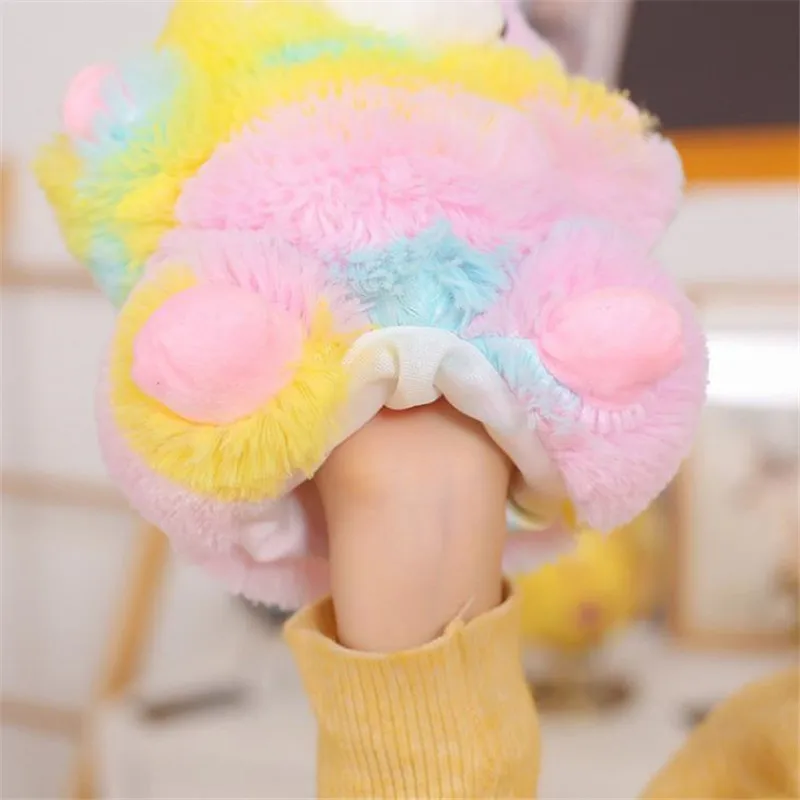 Плюшевое животное козочка детская игрушка мягкая наполненная PP хлопком