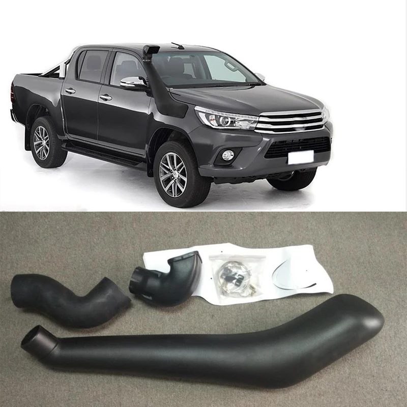 

4x4 LLDPE SNORKEL KITS EXTERIOR AUTO PARTS EXTRA AIR INTAKE PIPE SNORKEL TUBE FIT FOR HILUX REVO 2015 2016 2017 2018 Vehicle