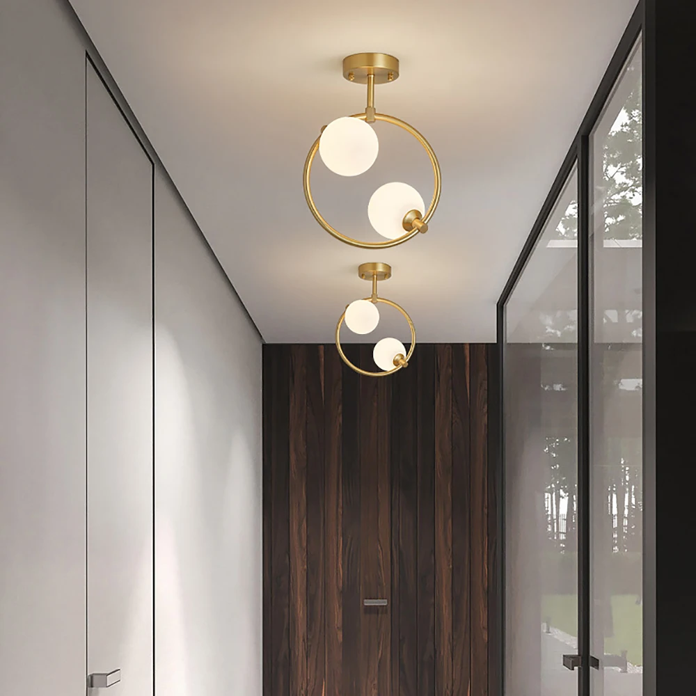 современная круглая кольцевая подвесной светильник светильники c молочно-белым