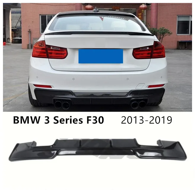Задний спойлер из углеродного волокна для BMW 3 серии F30 318 320 325 328 335 2013 2019 диффузор