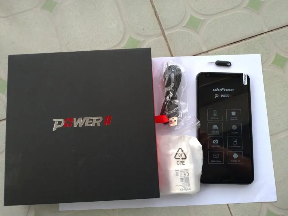 Смартфон Ulefone power 2, 4G, 5,5 дюймов, FHD, четыре ядра, Android 7,0, 4 Гб ram, 64 ГБ rom, 13,0 МП+ 8,0 МП, 6050 мАч, телефон