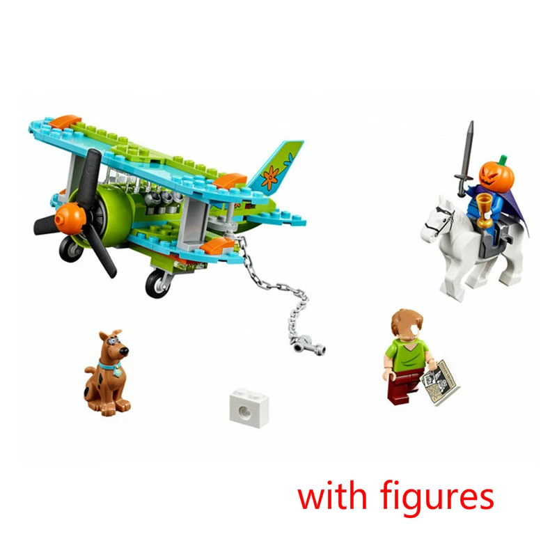 10429 Scooby Doo Mystery Mansion Строительные кирпичи развивающие игрушки для детей Совместимые фигурки 75904 модель игрушки подарок - Цвет: 10429