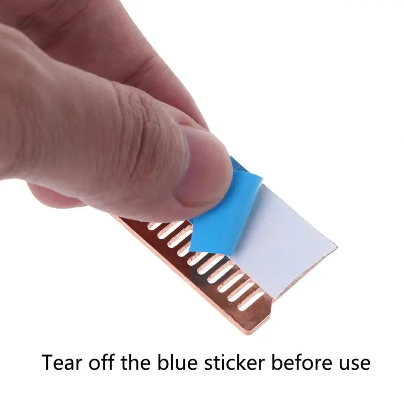 Ноутбук памяти радиатор медный ноутбук оперативная память для DDR1 DDR2 DDR3 DDR4|Кулеры