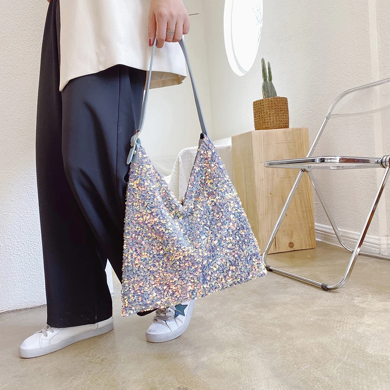 Модный кошелек на плечо для женщин сумки с пайетками роскошные дизайнерские