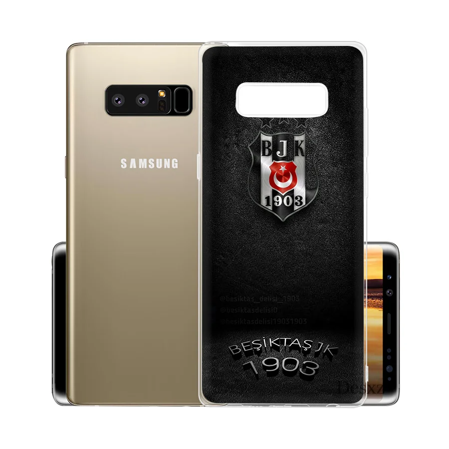 Телефон Бешикташ BJK логотип для samsung S8 S9 S10E S10 плюс S3 S4 S5 S6 S7 Edge Note 8 9 M10 M20 M30 крышка - Color: H12
