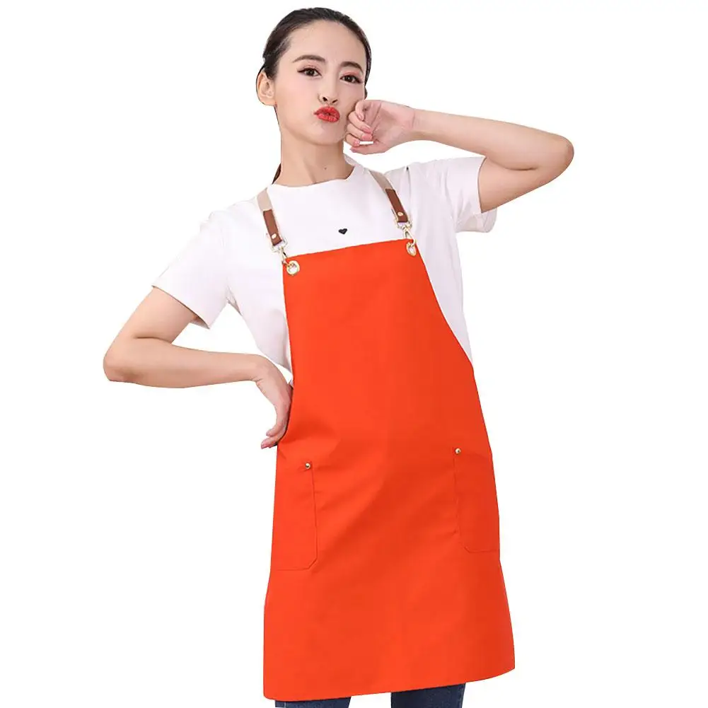 

HOT SALES !!! Home Adjustable Work Baking Kitchen Coffee Shop Cooking BBQ Cover Pocket Apron