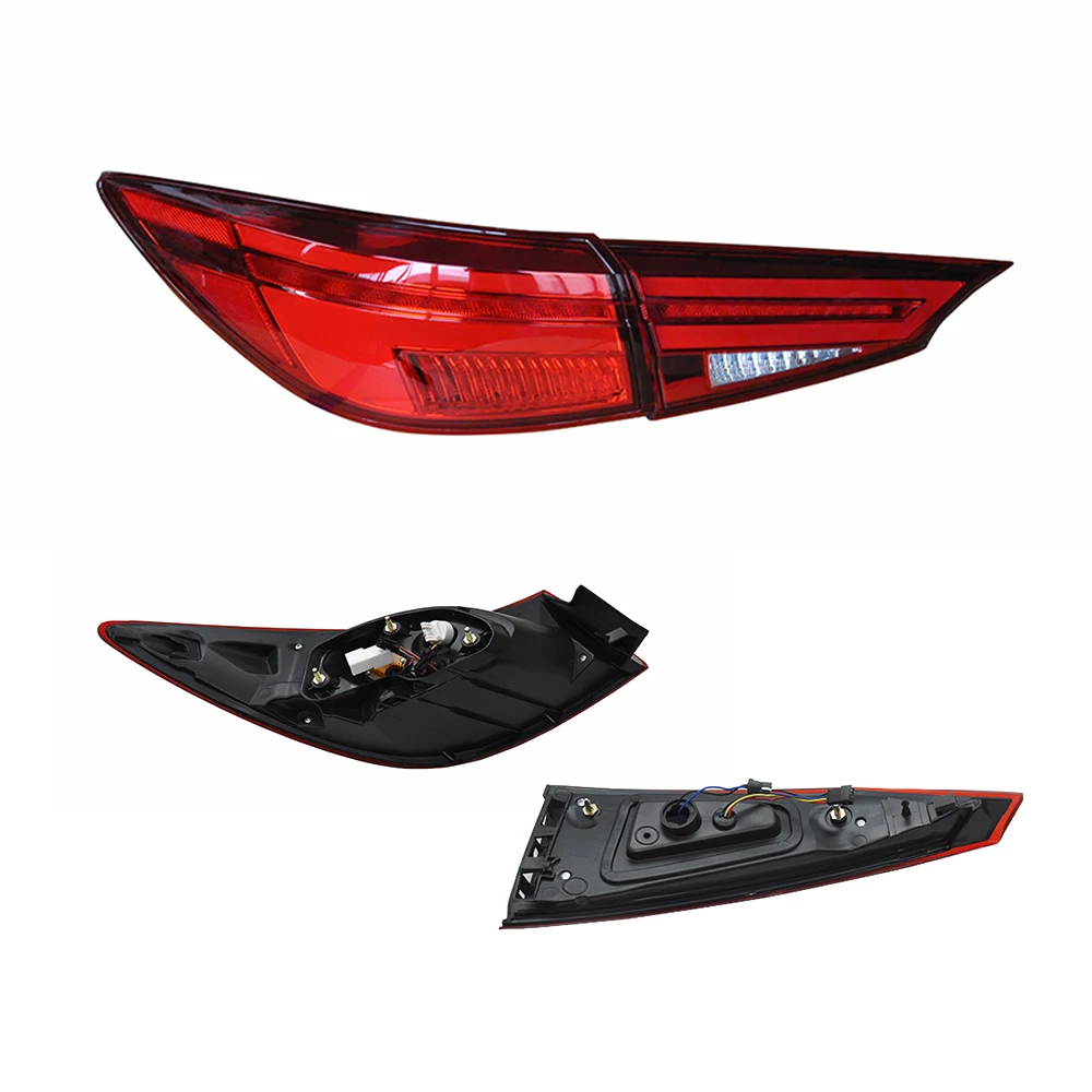 2PSC для Mazda3 Axela 2014 2015 2016 2017 хвост светильник s Mazda 3 M3 светодиодный фонарь задний Certa