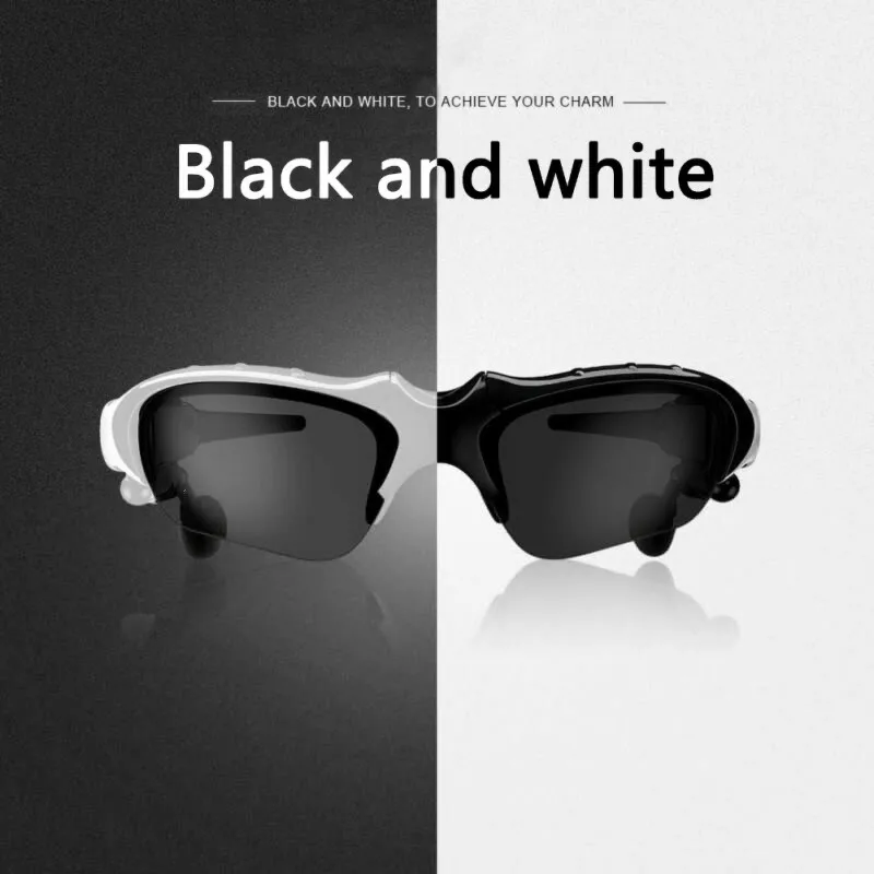 

Bluetooth 5.0 Stereo Surround Stereo Headset, Polarized Sunglasses, Telescopic Earphone Pole For Bicycles, Runners, Hikers