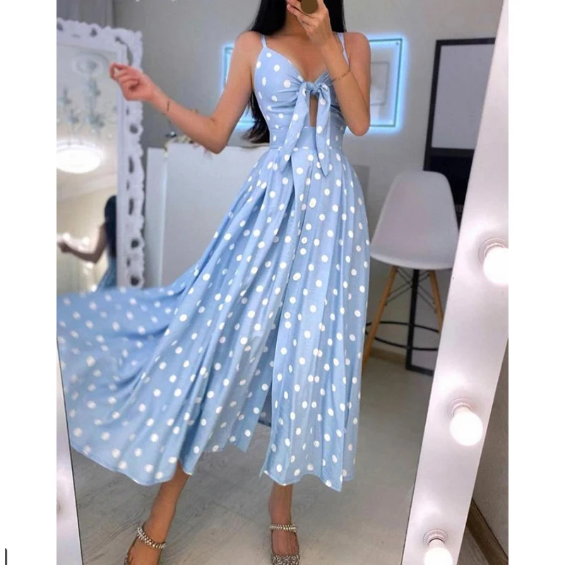 

Sexy Long Dress Women Sleeveless Backless Boho Long Dress Bridesmaid Formal Summer Party Bandage Slit Dress Vestidos