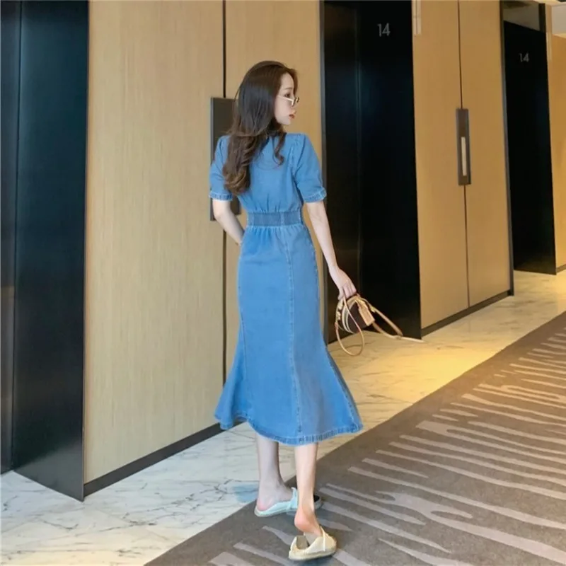 Элегантная женская модель 2020 шикарное новое летнее платье с V образным вырезом и