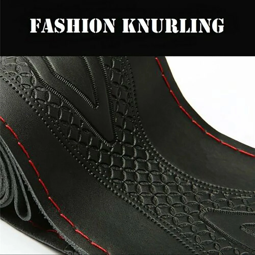 

Set Steering wheel cover DIY Universal Car Auto Accessories Anti-slip Soft
