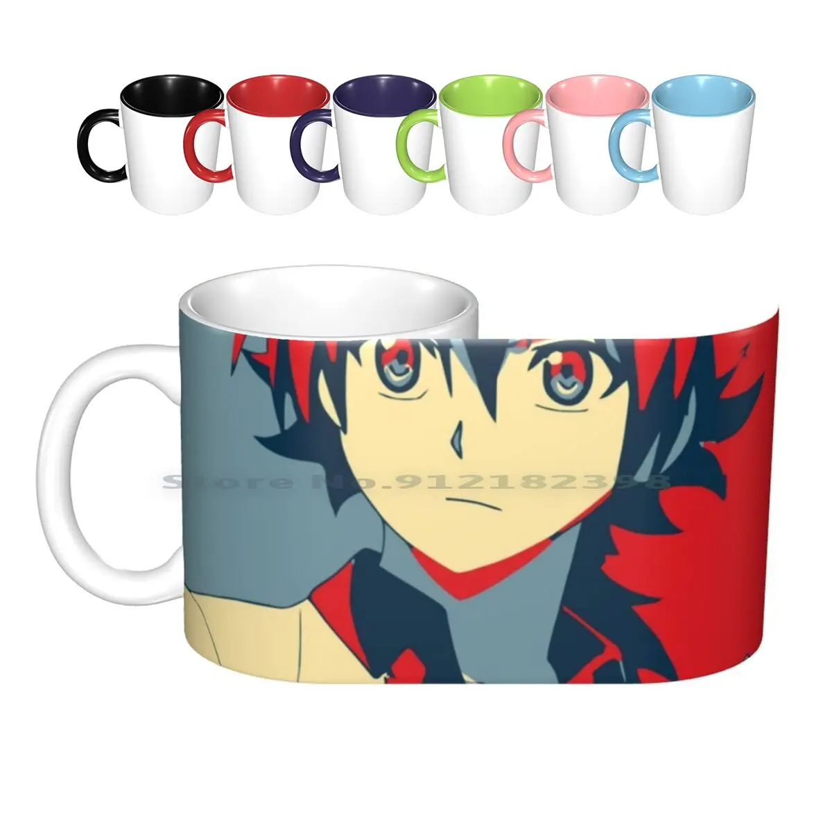 Akame Ga Kill аниме Tatsumi художественные керамические кружки кофейные чашки кружка для
