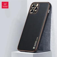 xundd case for iphone 12 pro max case leather shockproof protective bumer half wrapped phone cover for iphone12 pro case