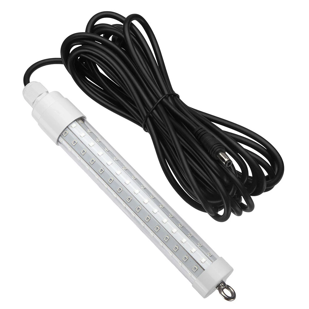 

Underwater Attract Portable Accessories Submersible Fishing Light 10W 12V 120 LED 6m Power Cable Boat Crappie SMD2835 1000Lumens