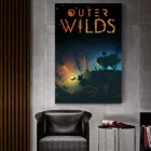 Наружная вилка, экшн-видеоигра, искусство стен на холсте, постеры для гостиной, картина для спальни