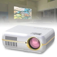 dh a10b led hd video projector 4200 lumens 1080p home cinema projector with stereo surround horns for 150inch screen projection