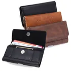 Универсальный чехол для телефона 4,7-6,3 дюйма, чехол-кошелек из искусственной кожи для iPhone, Samsung, Huawei, Xiaomi, HTC, чехол-Кобура на пояс с зажимом для ремня