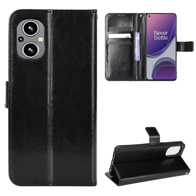 

Business PU Leather Flip Cover for Oneplus Nord N20 5G Card Slots Wallet Case OPPO Reno7 Lite OPPO A96 5G