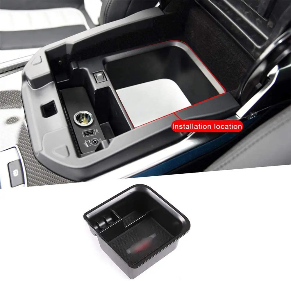 

ABS Plastic Central Armrest Storage Box (with Refrigerator) For Land Rover RR Sport Vogue 2018-2020(only For LHD)